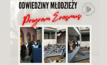 Odwiedziny młodzieży z Programu Erasmus w czeladzkiej Mediatece